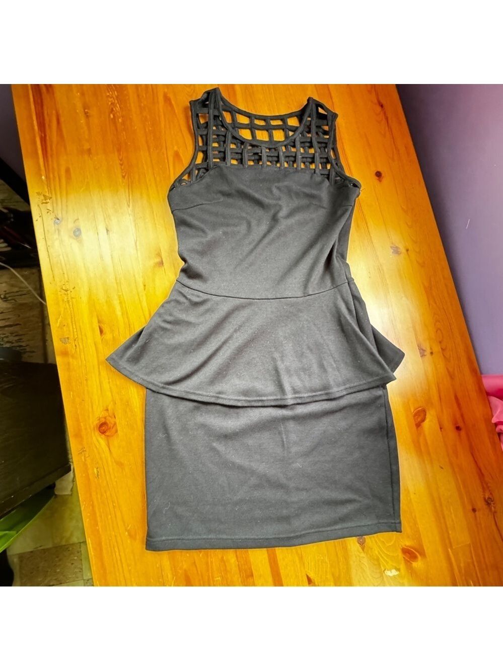 Poof couture spandex dress